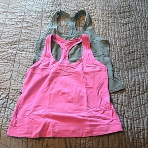 Lot of 2 Lululemon Racerback Tanks